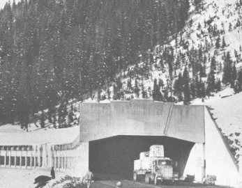 Wolf Creek Pass snowshed